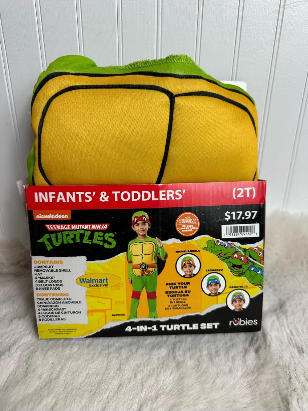 Rubies Teenage Mutant Ninja Turtles Infant and Toddlers Costume. 2T
